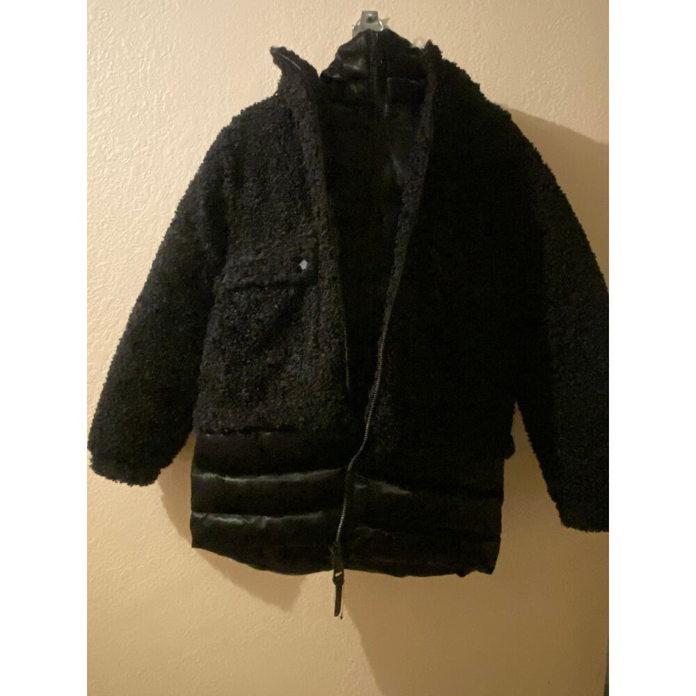 DKNY Fuzzy Coat Women's XS